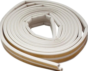 Borracha de vedação branca antipoeira e à prova d'água, 20cm