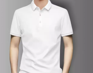 Camisa Polo Executiva Masculina Branca 100% Algodão, Tamanho XL