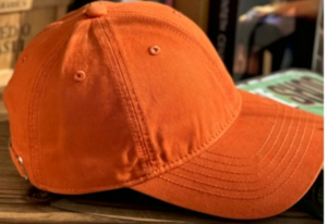 Boné beisebol retrô de copa alta para cabeça grande, estilo dopamina, unissex, laranja, modelo ampliado, tamanho M