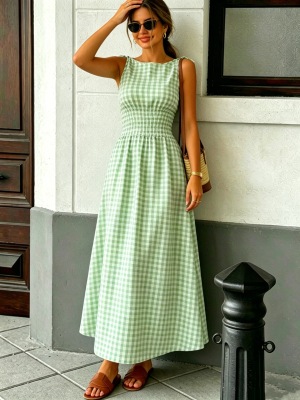 Vestido feminino de poliéster