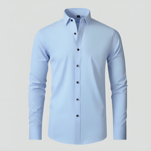 Camisa de manga comprida em poliéster