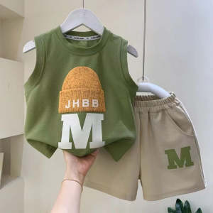 Conjunto Infantil Masculino Regata Esportivo Verde 12-24 Meses