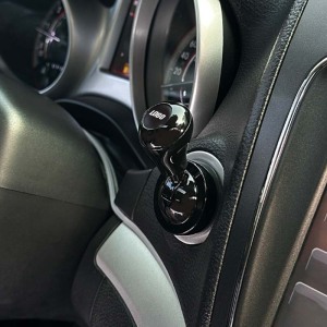 Botão metálico para automóveis