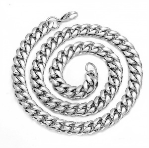 Stainless Steel Cuba Necklace