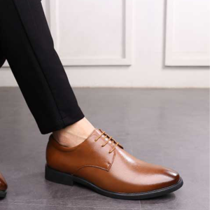 Sapatos casuais da moda com sola de borracha para homens