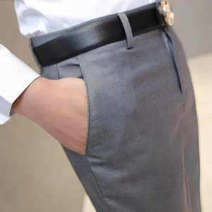 Calças de moda de poliéster para homem