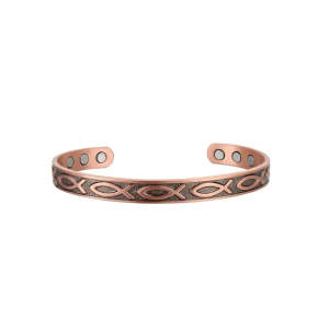 Uma pulseira de ferro elegante e simples para senhoras