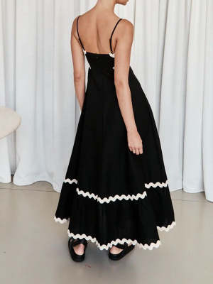 Vestido de Moda de Poliéster Feminino