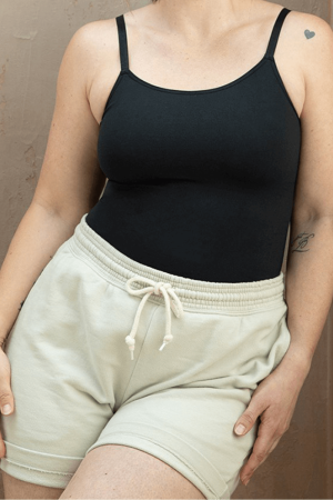 Colete interno de poliéster feminino