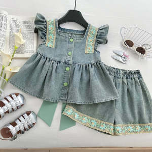 Children's Cotton Sweet Suit Skirt