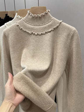 Camisola feminina de poliéster