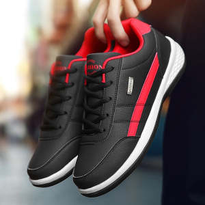 Sapatos casuais da moda com sola de borracha para homens
