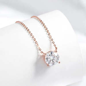 Conjunto de colar de acessórios galvanizados para mulheres