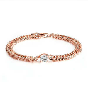 Pulseira de moda galvanizada feminina