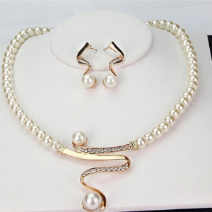 Conjunto de jóias da moda galvanizado para senhoras