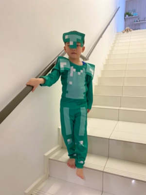 Roupa infantil de RPG em poliéster
