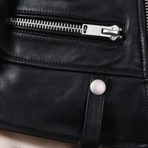 Jaqueta Slim-fit Senhoras Pu Couro