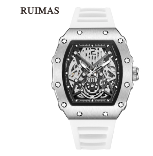Men's stainless steel dial watch