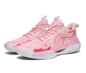 Glow-in-the-dark high-top basketball shoes