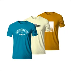 Men's Cotton Knitted Short Sleeve T-Shirt