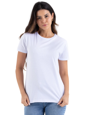 Ladies‘ T-Shirt, 100% Cotton, Solid Color, Baby Style