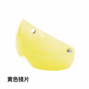 Bicycle helmet lenses