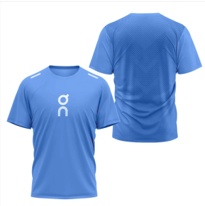 Men's polyester short sleeved shirt
