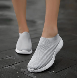 Sapato feminino casual de verão, respirável em rede, confortável e moderno, tamanho 39BR