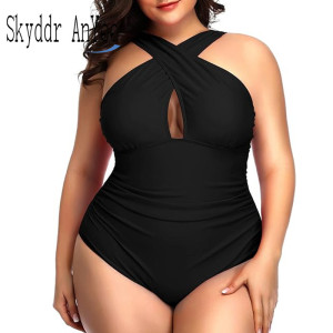 Moda Feminina de Verão: Top Preto / Roupa de Banho / Maiô — Tamanho G