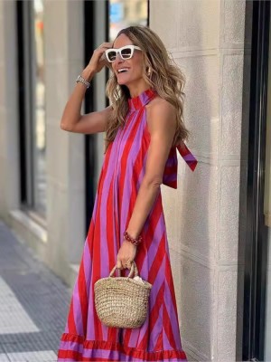 Vestido de praia feminino, branco, tamanho único.