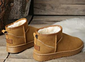 Chocolate color 38 botas de neve de luzes