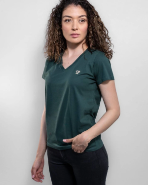 CAMISETA FEMININA VERDE